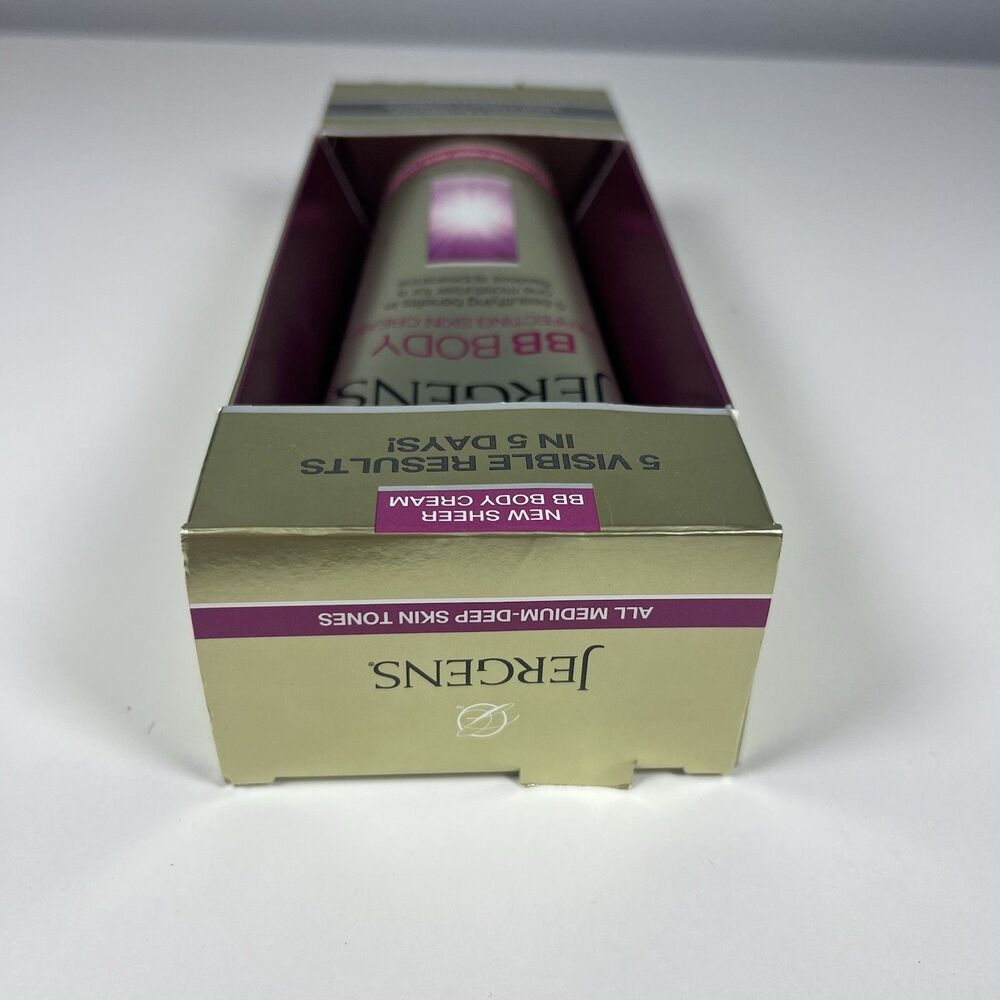 Jergens BB Protect Body Perfecting Skin Cream Medium Deep Skin 7.5 oz RARE - Picture 7 of 7